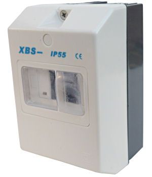 Skrinka IP55 motorového ističa XBS