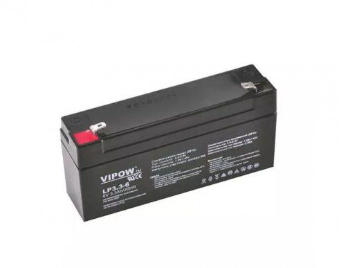 Batéria olovená 6V 3.3Ah VIPOW