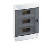Rozvodnica pod omietku P-BOX PP36-P, 36 modulová, priehľadné dvierka