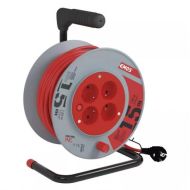 Predĺžovací prívod na bubne 4 zásuvky 15m PVC (P194151)