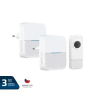 Bezdrôtový zvonček GWD207 do zásuvky sada 