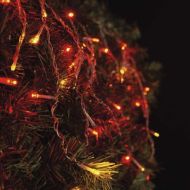 Svetelný LED záves ICICLE spojovateľný 2,5m / 100 LED preblikujúci efekt