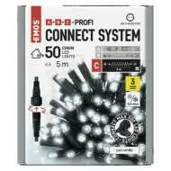 PROFI LED spojovacia reťaz 50 LED, 5m, studená biela 