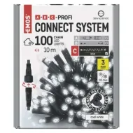 PROFI LED spojovacia reťaz 100 LED, 10m, studená biela D2AC04