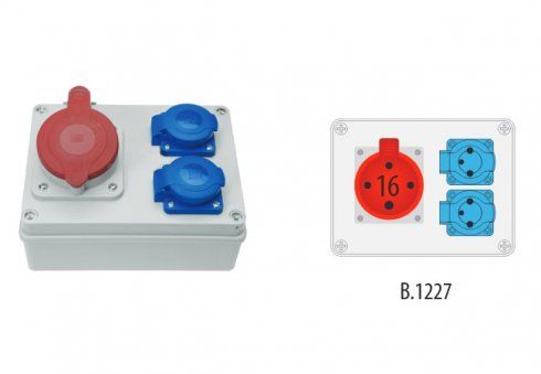 Rozvodnica R-BOX 190 (1x16/4, 2x250)