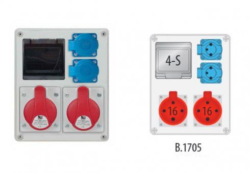 Rozvodnica R-BOX 240 (2x16/4, 2x250, 4S)B.1705