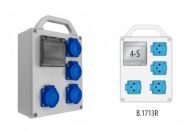 Rozvodnica R-BOX 240 (4x250, 4S) s rúčkou