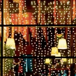 LED svetelný záves 294 led 2x1,4m KIN294C