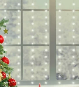 LED záves s diaľkovým ovládaním 200 micro led 3x2m MLF200