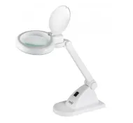 Stolová LED lampa s lupou NKLL 06