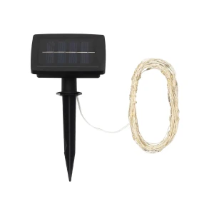 Vianočná reťaz 5m solárna SML100WW