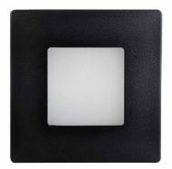 Schodiskové LED svietidlo DECENTLY IP44 čierna 2,5W