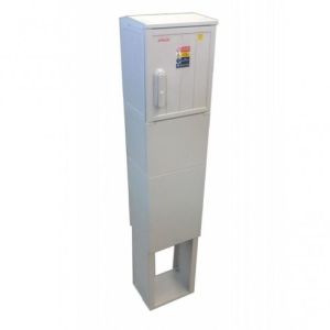 Elektromerový rozvádzač EJ1RP/F+ZD s pilierom a zemným dielom