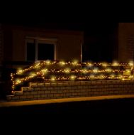 Vianočná reťaz LED 50m, 500LED, blikajúci efekt