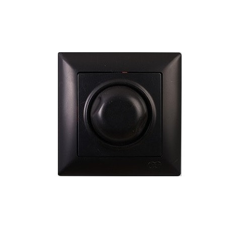 Otočný stmievač 1000W AMBIENCE čierna